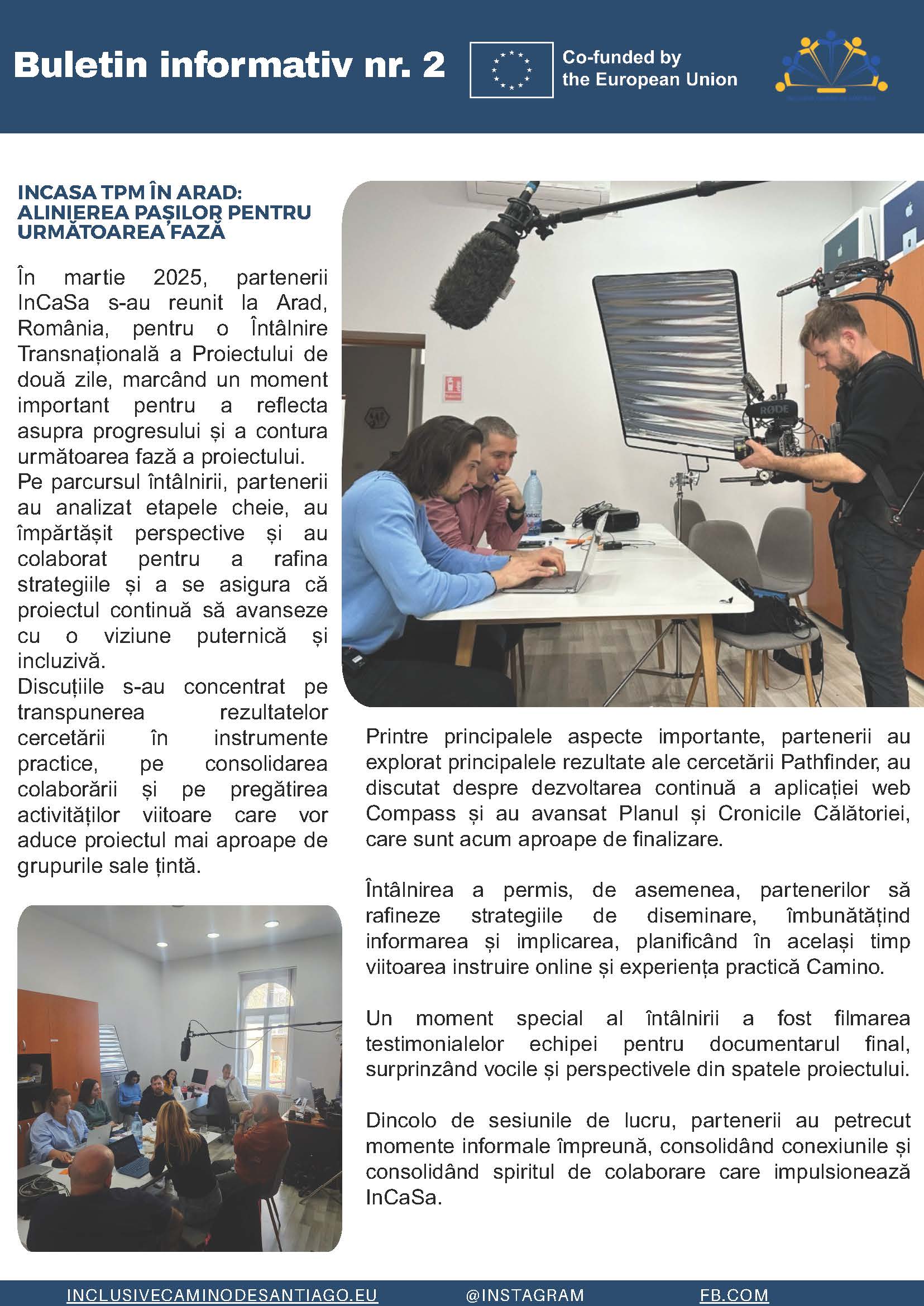 Coperta newsletterului nr. 2