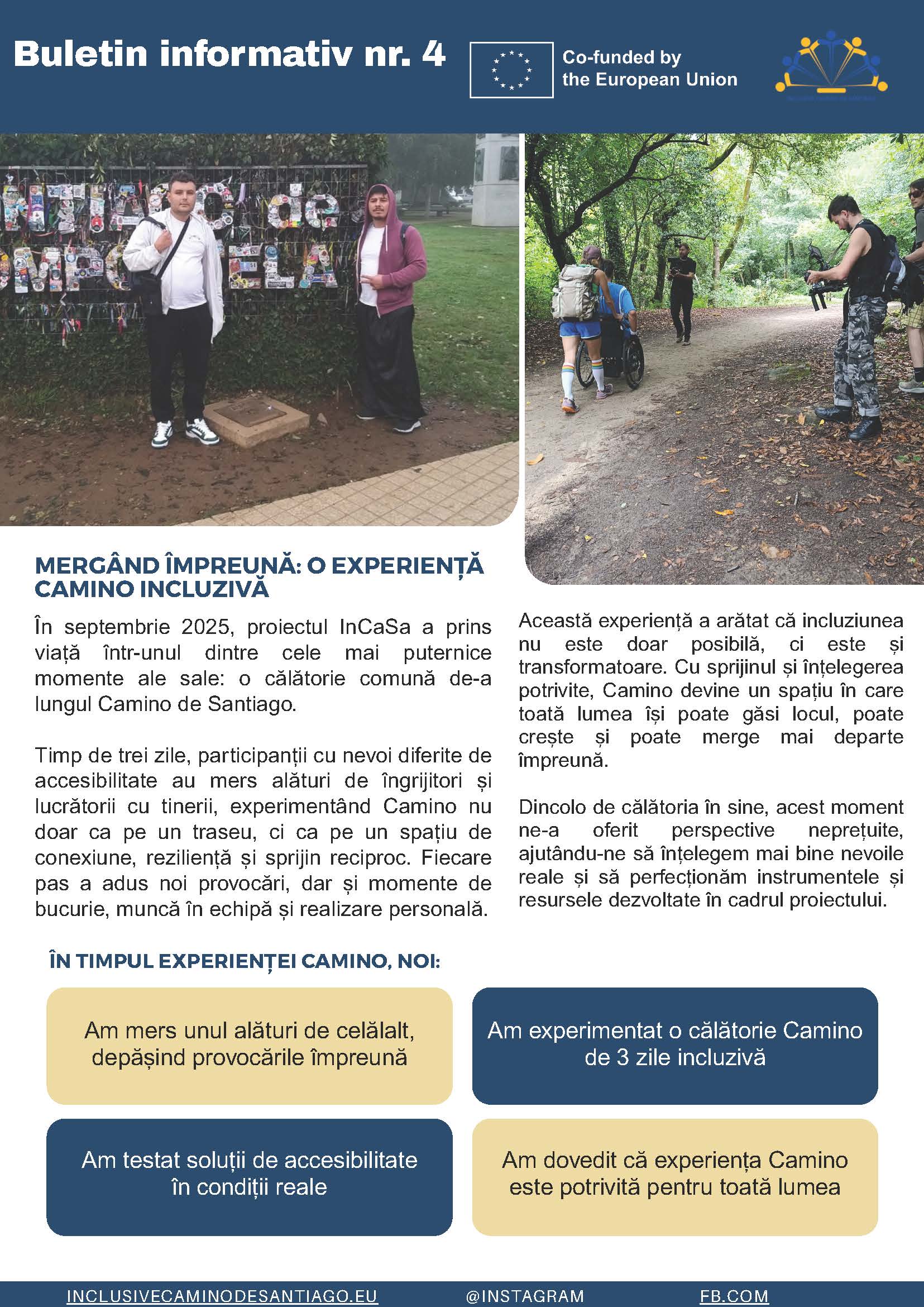 Coperta newsletterului nr. 4